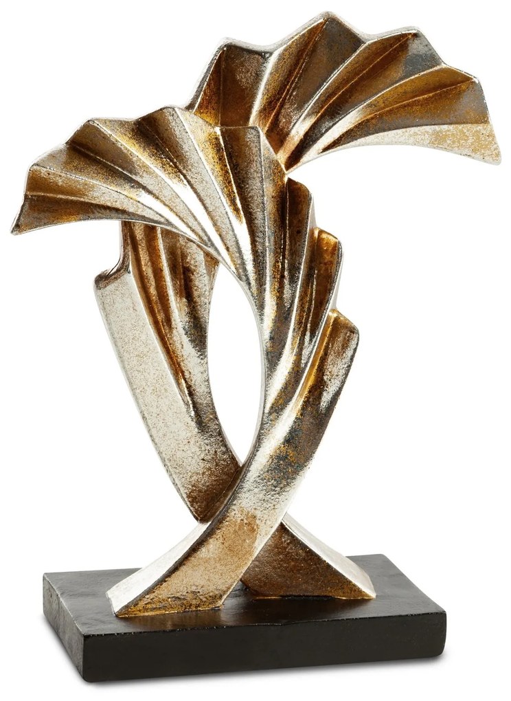 DEKORAČNÁ SOŠKA ZOE 20X8X25 CM ZLATÁ