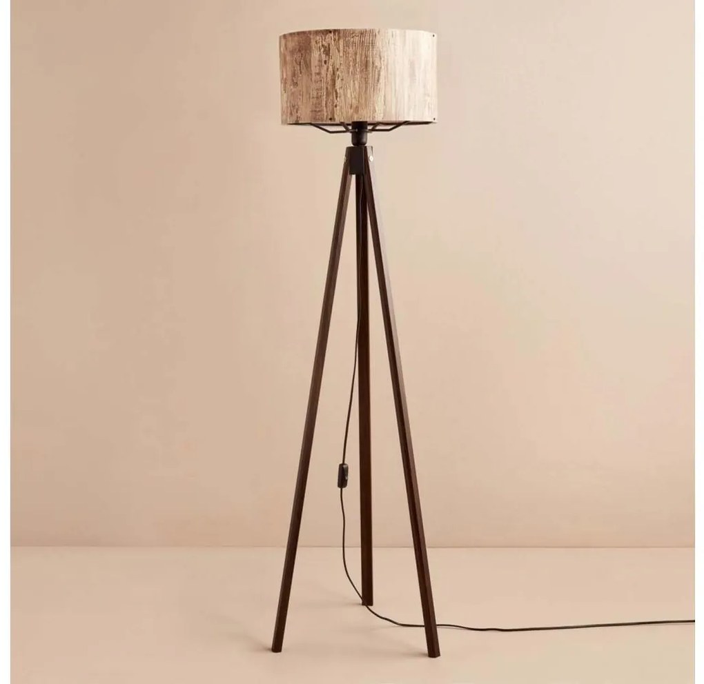 Asir Stojacia lampa AYD 1xE27/40W/230V hnedá AS2904
