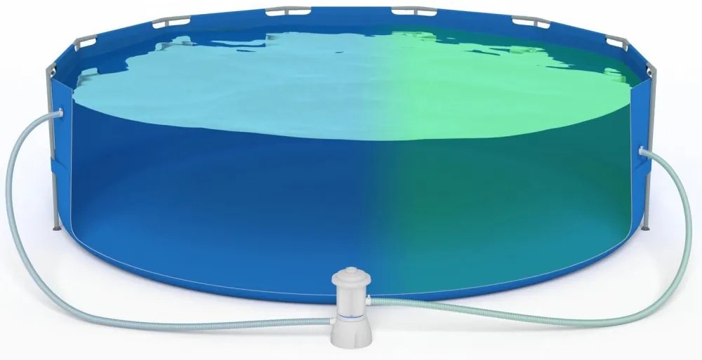 Záhradný bazén s filtráciou 450 x 122 cm