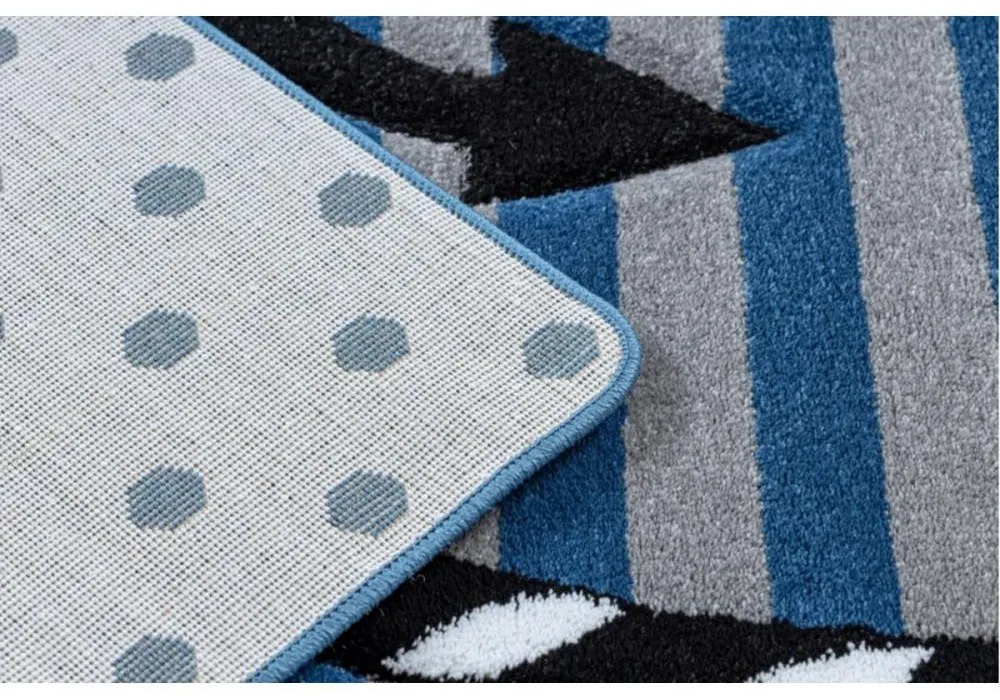 Detský kusový koberec Kotva modrý 200x290cm