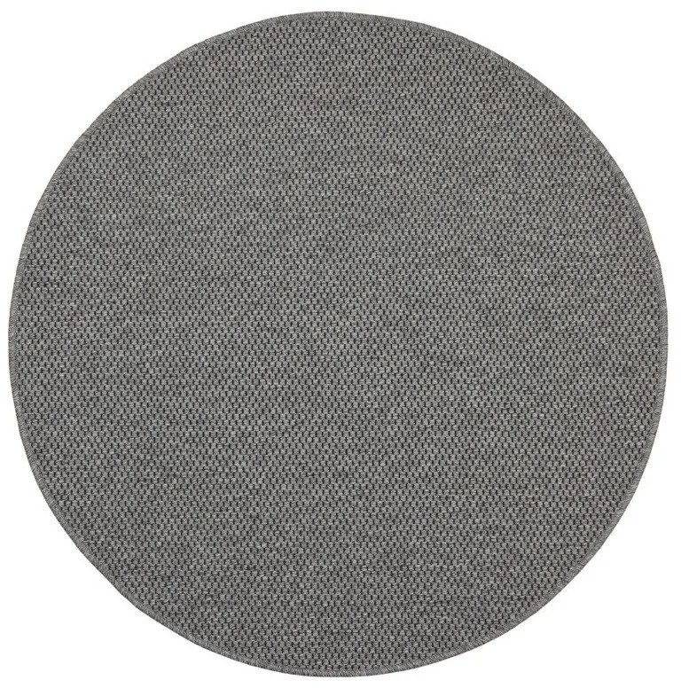 Vopi, Kusový koberec Nature hnedý kruh, 67x67 (priemer) kruh, hnedá, chodba / predsieň