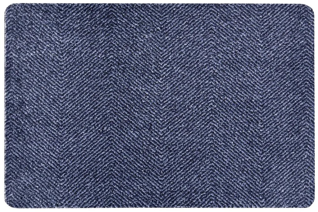 Hanse Home Collection koberce Rohožka Clean & Go 105348 Dark blue Black – na von aj na doma - 45x67 cm