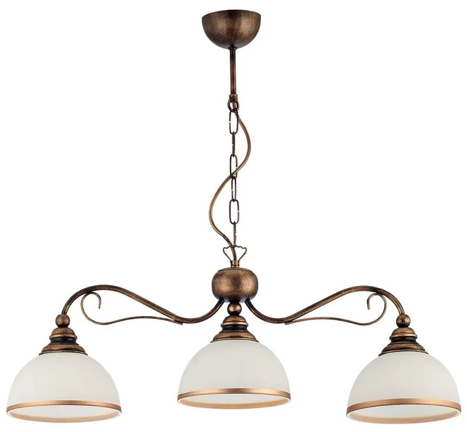 Jupiter XS3B - Závesné svietidlo XSARA 3xE27/60W/230V