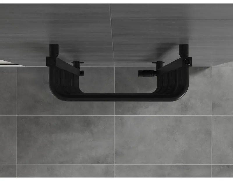 Mexen Apollo, vykurovacie teleso 1210 x 450 mm, 563 W, čierna, W117-1210-450-00-70