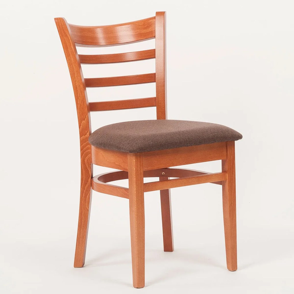 Stima Stolička AMERICA Vyberte odtieň ->: Tmavo hnedá, Vyberte látku ->: BOSS bordo 9