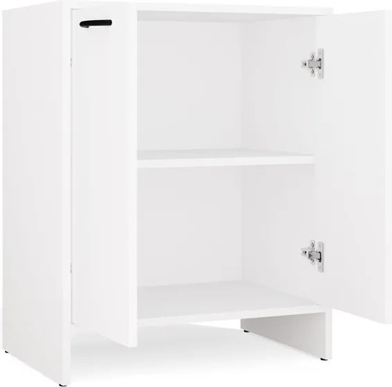 Skrinka pod umývadlo s doskou Nina 60 cm biela