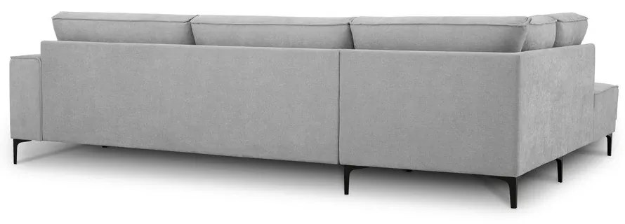 Sivá rohová pohovka (ľavý roh/do L) Copenhagen – Scandic