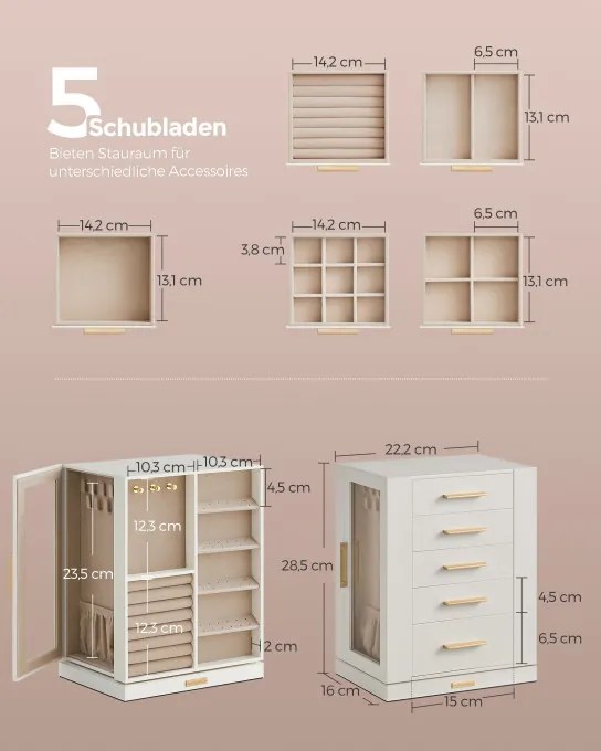 Šperkovnica JBC170W01