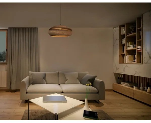 Ledvance - Luster na lanku DECOR CARDBOARD 1xE27/15W/230V pr. 40 cm