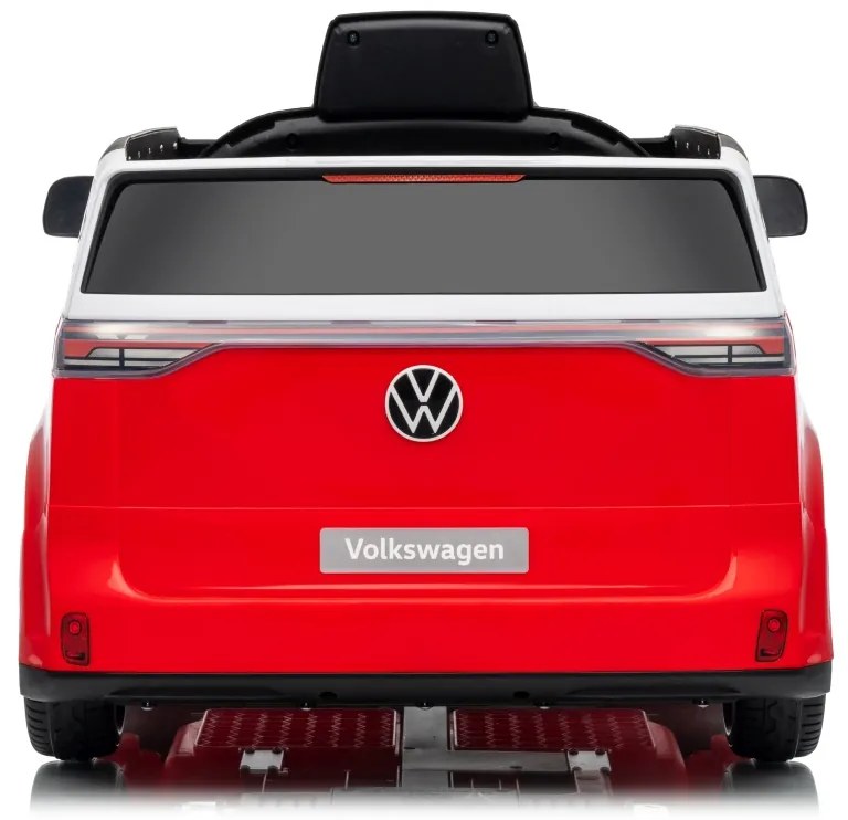 Detské elektrické auto Volkswagen ID BUZZ červené