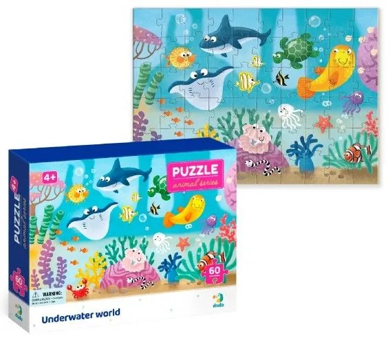 Puzzle V mori 32x23cm 60 dielikov
