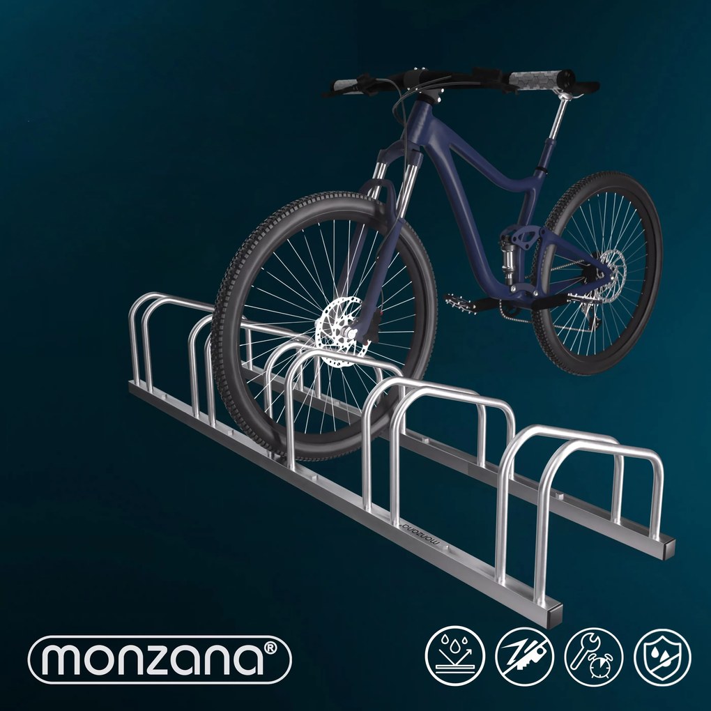 InternetovaZahrada Stojan na 5 bicyklov - 156x32x27 cm