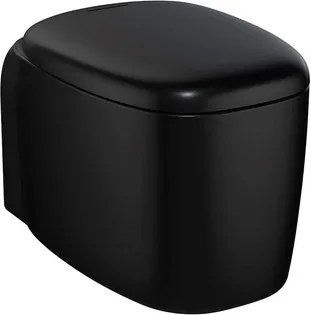 VitrA Plural wc závesné čierna mat 7830B483-0075