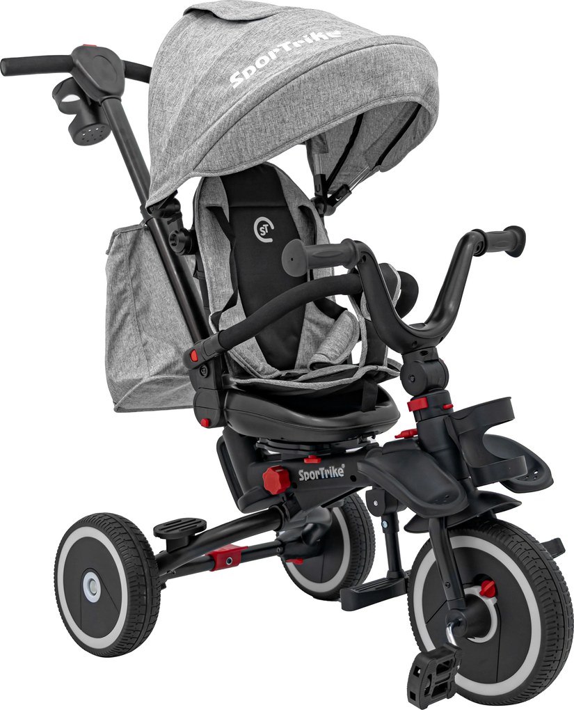 Ramiz Trojkolka RIDER šedá SPORTRIKE