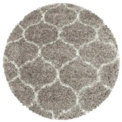 Ayyildiz koberce Kusový koberec Salsa Shaggy 3201 beige kruh - 160x160 (priemer) kruh cm