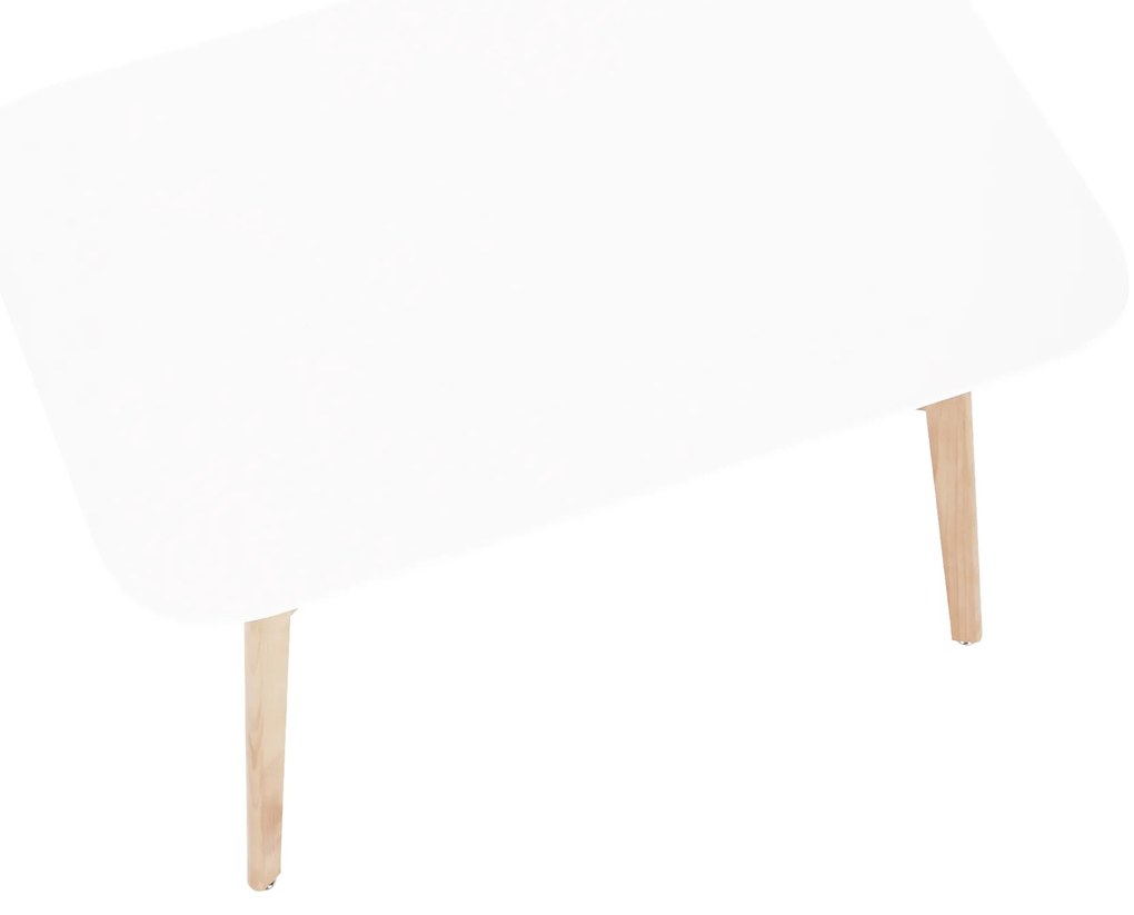 Jedálenský stôl Calvin (pre 4 osoby) (biela). Vlastná spoľahlivá doprava až k Vám domov. 1029520