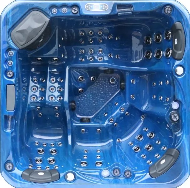 Akrylátová vírivka Spring Spring cappucino se šedou bočnicí