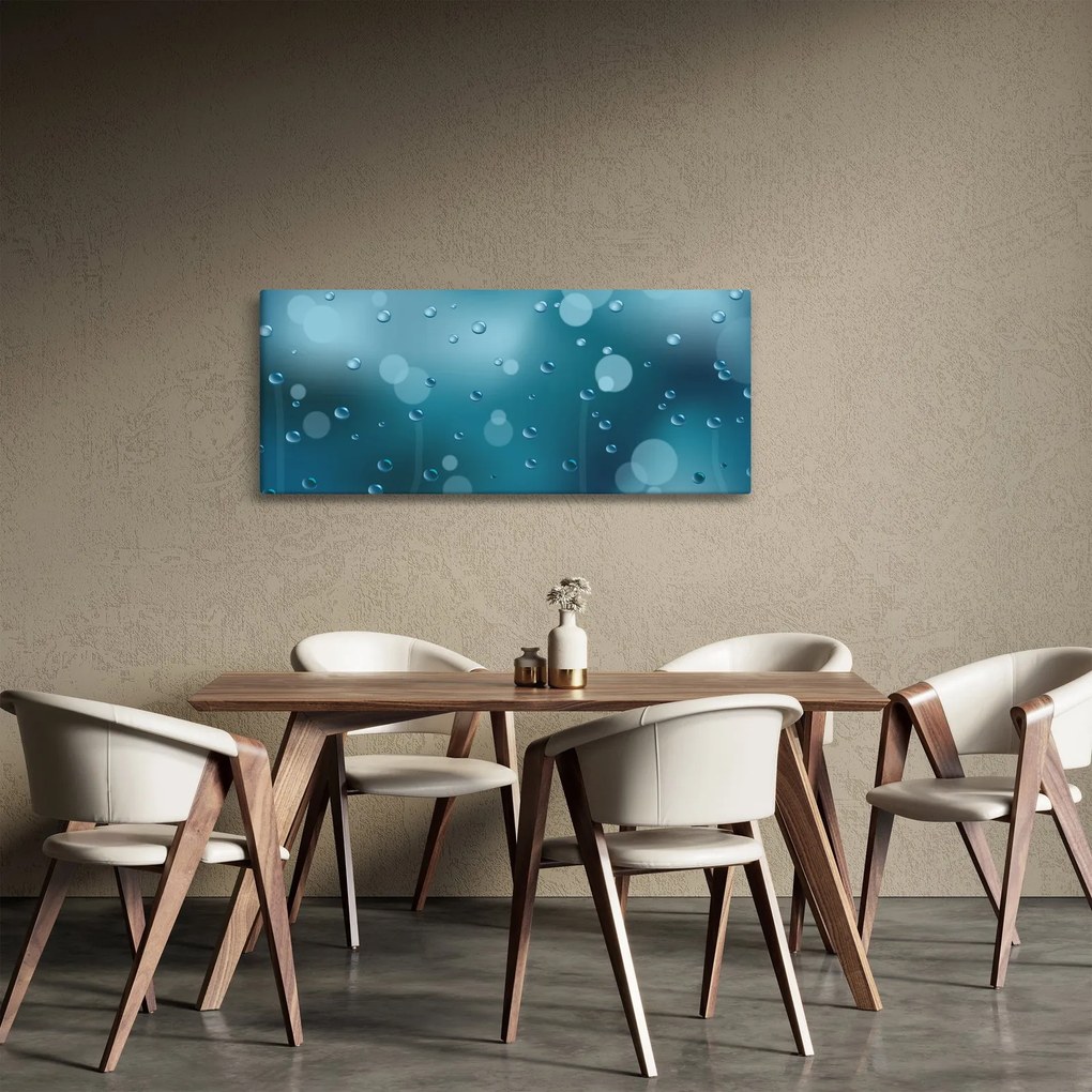 Obraz kvapôčok (120x50 cm)