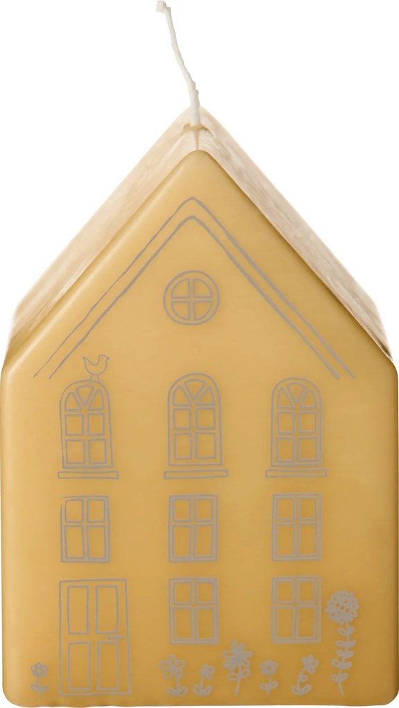 Ib Laursen Dekoratívna sviečka House 10 cm