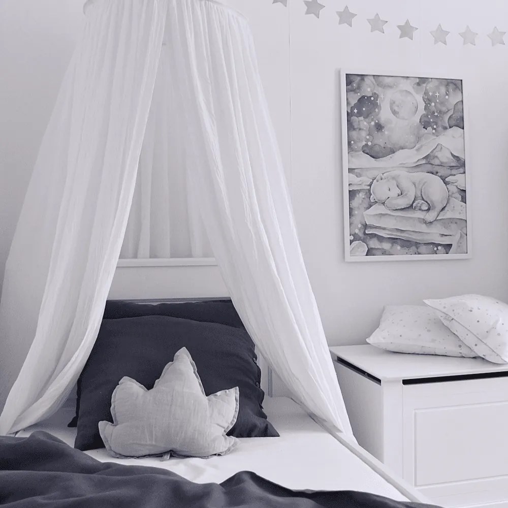 Ľanový vankúš javorový list svetlo šedá 43x43 cm