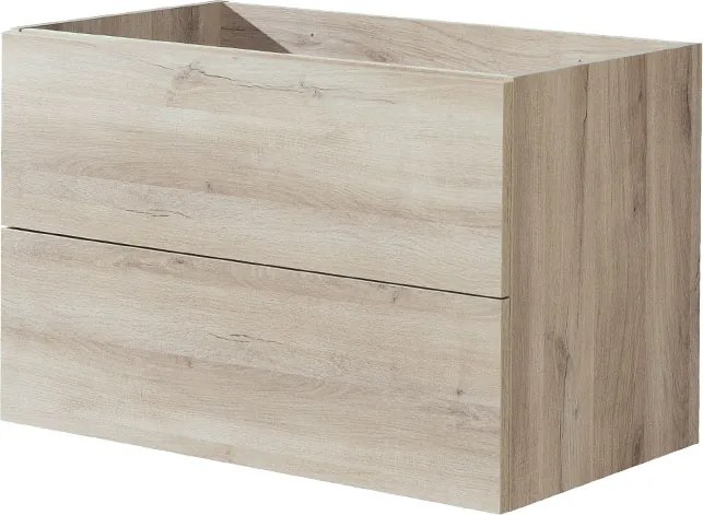 Mereo Aira, kúpeľňová skrinka 80 cm, dub Kronberg, MER-CN721SN