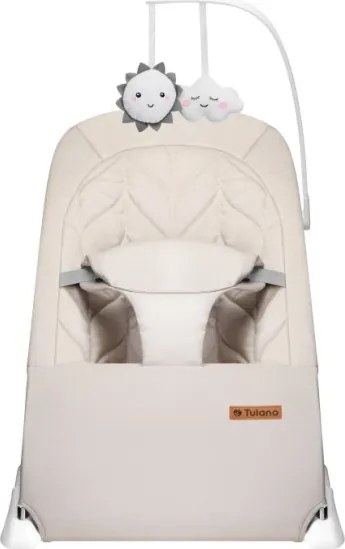 Detské hojdacie kreslo Moon 10 béžové