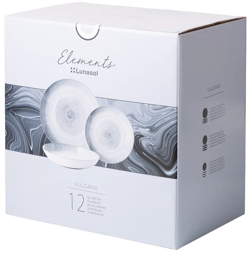 Set tanierov 12 ks - Elements Vulcano - 492700