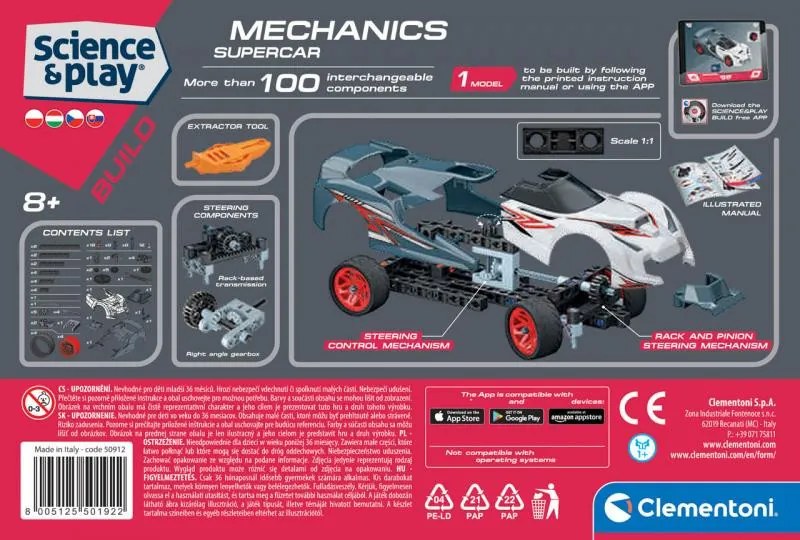 Mechanické laboratórium - Pretekárske auto Supercar