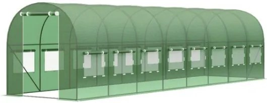 Záhradný fóliovník 3x8m zelená
