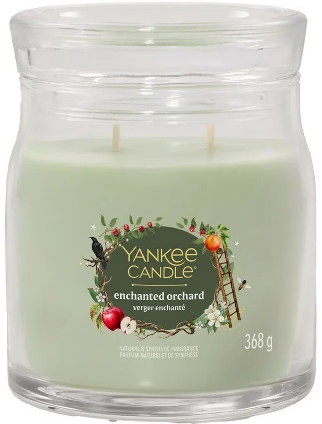 Yankee Candle Signature Enchanted Orchard Strednevoňavá sviečka, 368 g, M