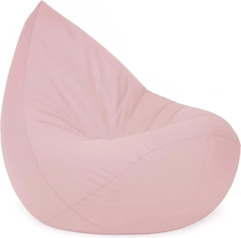 Ružový sedací vak pre deti – vodeodolný, pohodlný a bezpečný