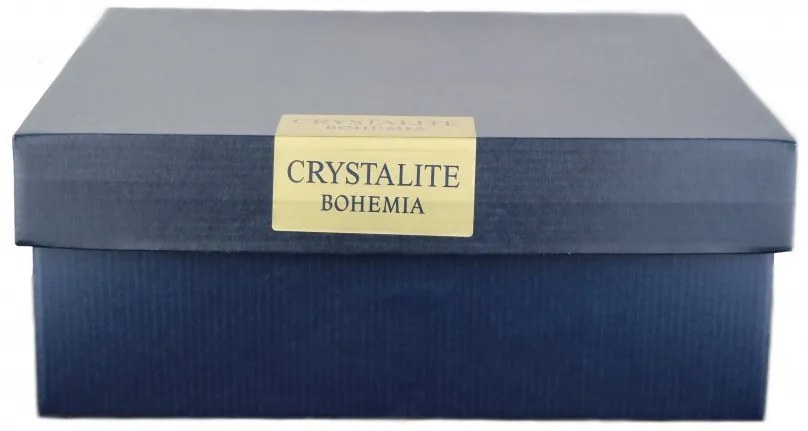 Crystalite Bohemia krištáľový whisky set Quadro (1+6)