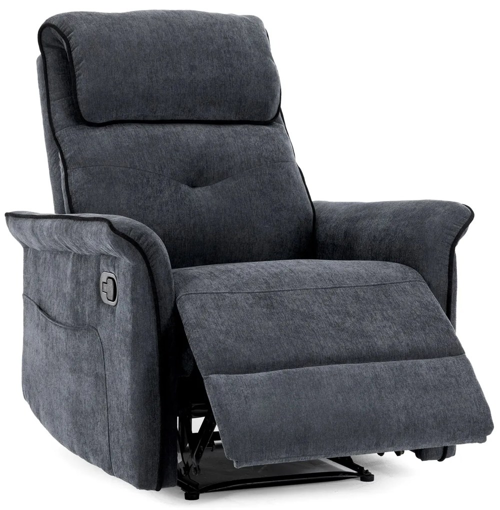 Autronic - TV křeslo, šedá látka, manuální polohování - TV-7054 GREY2