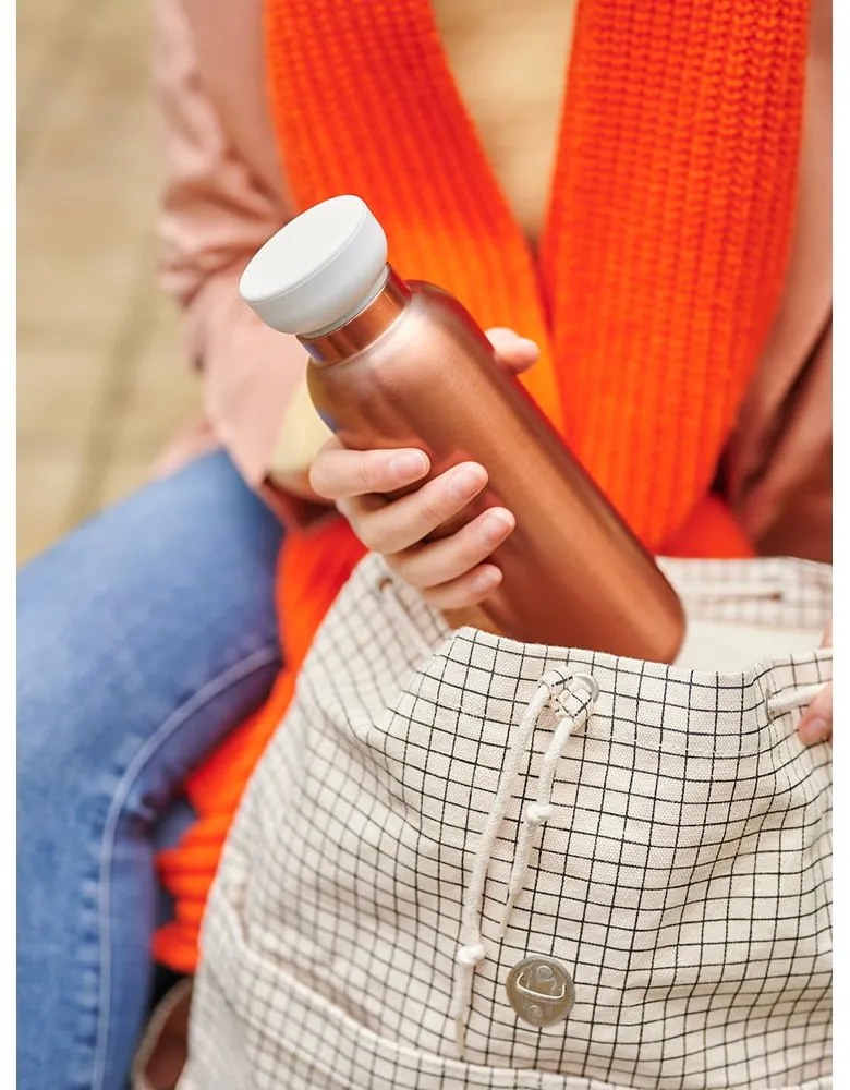Fľaša z nehrdzavejúcej ocele v bronzovej farbe 500 ml Rose gold – Mepal