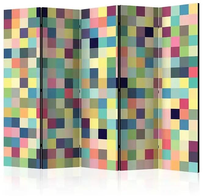Paraván - Millions of colors II [Room Dividers] Veľkosť: 225x172, Verzia: Obojstranný