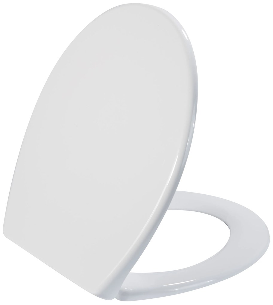 Cerano Tavoleta, WC sedátko so spomaľovacím mechanizmom 446x372x52 mm, UF, biela lesklá, CER-CER-414803