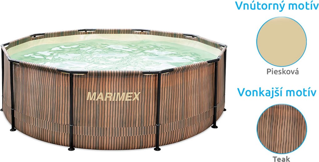 Marimex Florida 3,05 x 0,91 m Teak 10340284