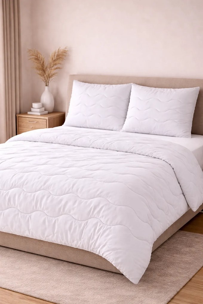 Set paplón + vankúš Medic – 100 % bavlna, 300 g/m², celoročný, slovenská výroba Veľkosť: 140x220/70x90 cm