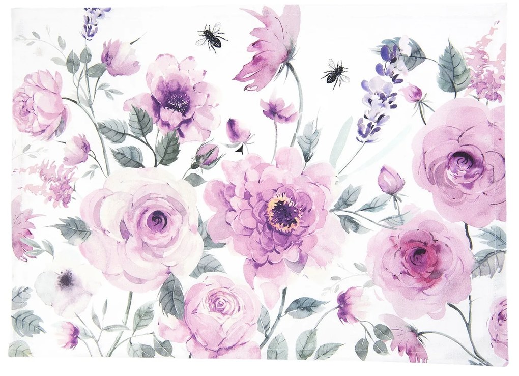 Prestieranie 6ks Roses and butterflies - 48 * 33 cm