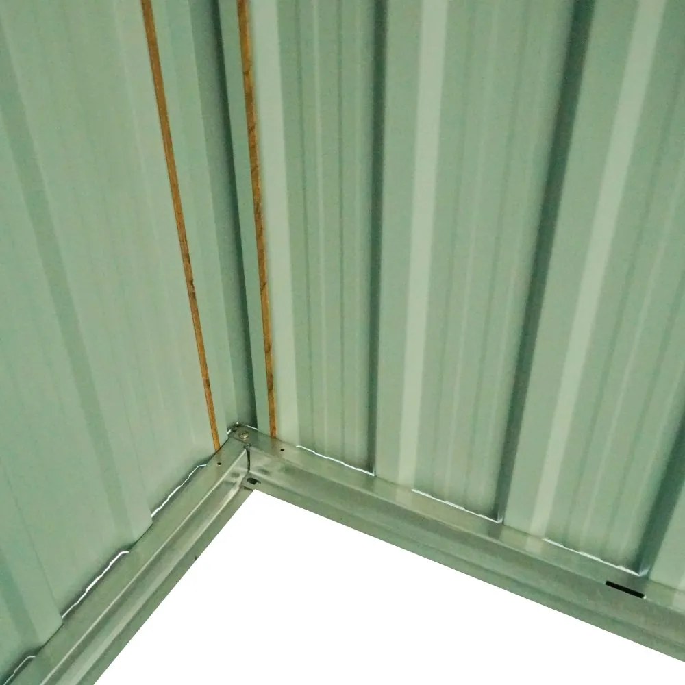 Záhradný domček BestBerg ZDSL-6D / 6,6 m² / 238 × 279 × 203 cm / dekor drevo/hnedá