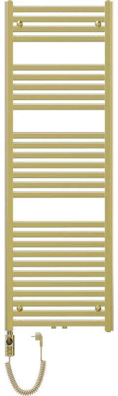 Mexen Hades, elektrické vykurovacie teleso 1500 x 500 mm, 600 W, zlatá lesklá, W104-1500-500-2600-50