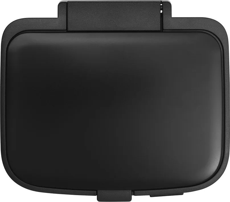 Matne čierny pedálový oceľový odpadkový kôš 4 l Bo – Brabantia