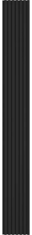 Mexen Lam-F, akustické stenové lamely 275 × 31,5 cm, filc 6 mm, čierna matná, S105-275317-2812-053