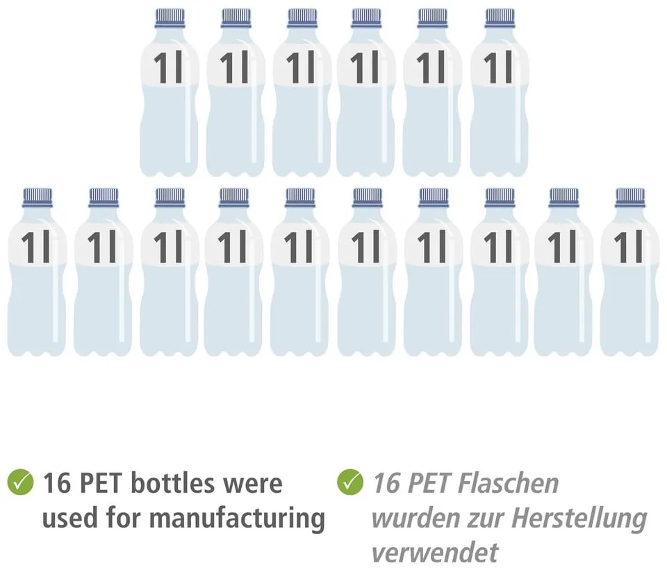 Látkový kôš na bielizeň 93 l Ecori - Wenko