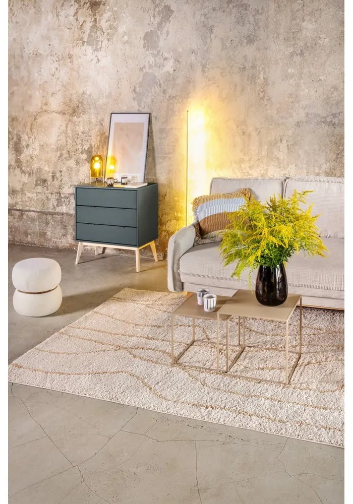 TV stolík sivozelený 180x53x40 cm Pisco – Marckeric