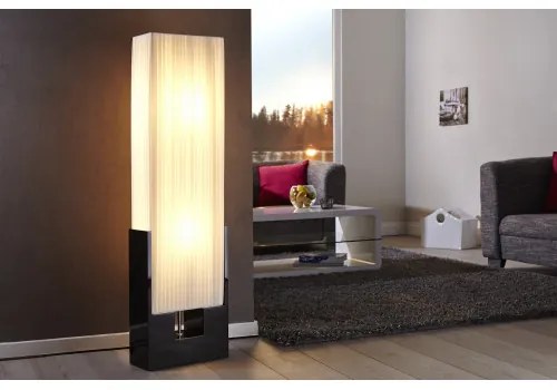 Stojaca lampa 11268 Biela/Čierna - Komfort-nábytok