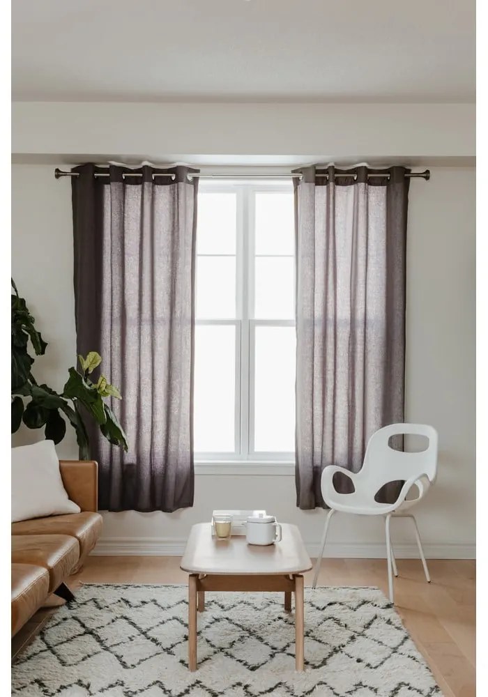 Oceľová roztiahnuteľná garniža 183 - 366 cm Ella - Umbra