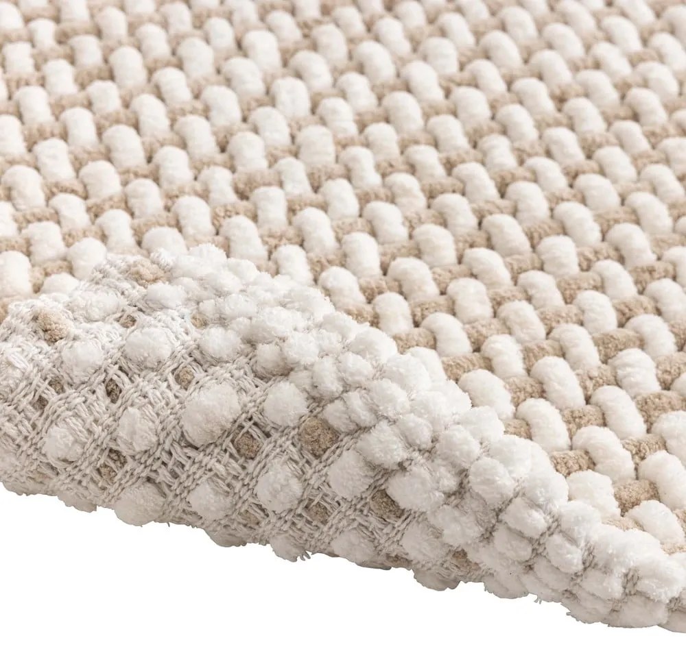 Béžová kúpeľňová predložka 50x80 cm Rafael – douceur d'intérieur