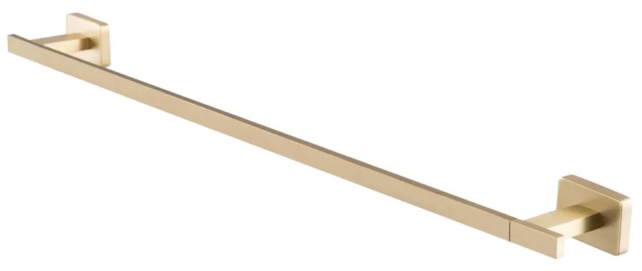 Gamma Caro, 1-radový držiak na uteráky 629 mm, zlatá matná, GMA-URD-CARO-BGD