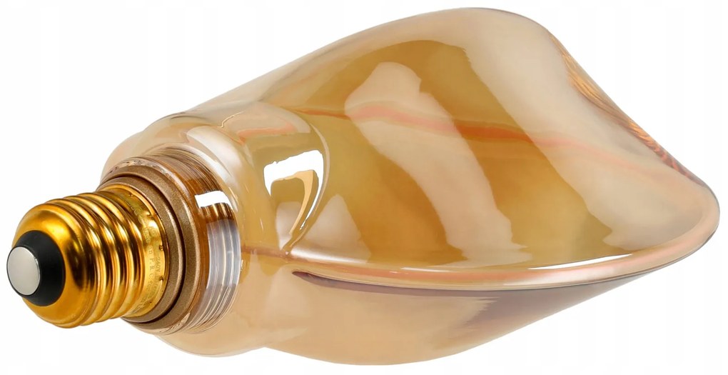 ECOLIGHT Dekoratívna LED žiarovka E27 4W 200lm G130 Amber Retro - rada ZERO